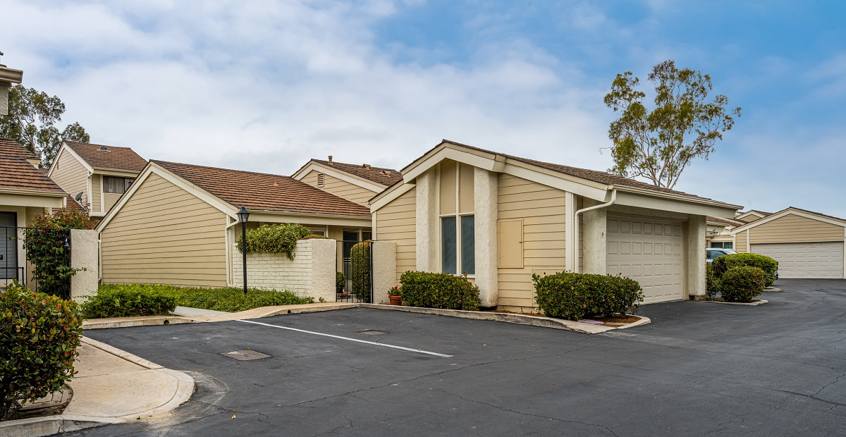 9 Driftwood front exterior - Woodbridge condo for sale in Irvine, listed by Debbie Sagorin