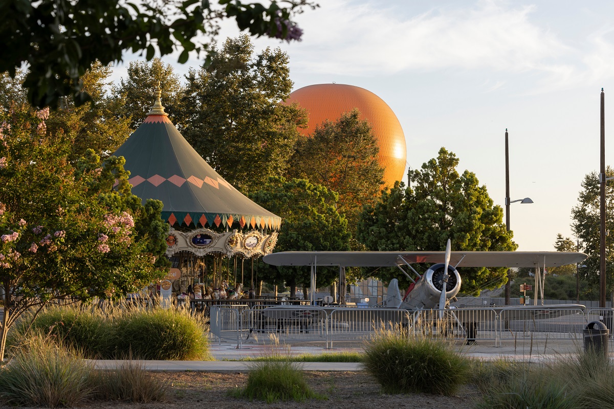 Orange Great Park Balloon landmark in Irvine, California - Irvine real estate market update, May 2026, Debbie Sagorin
